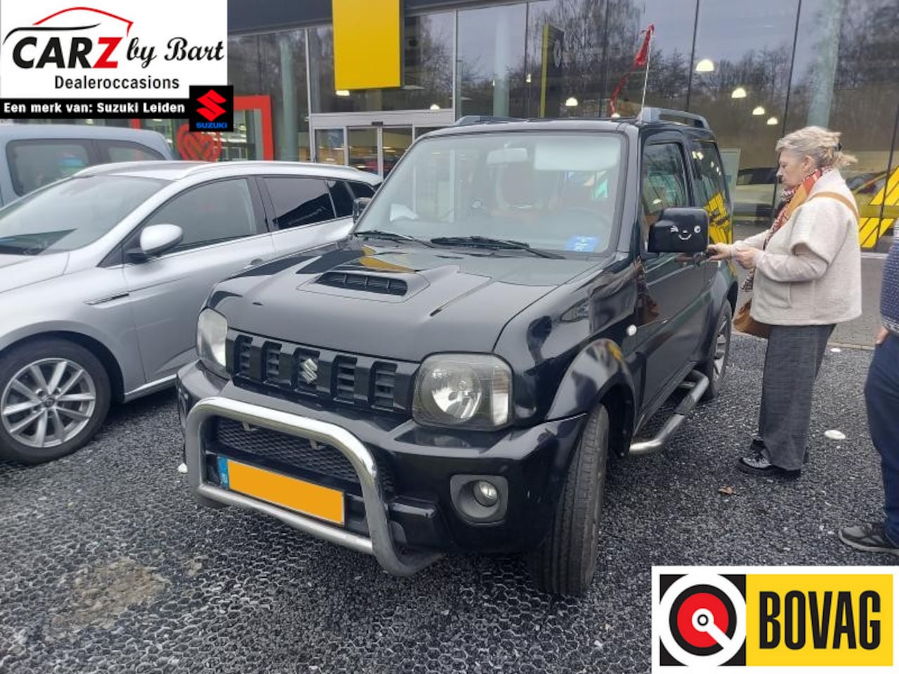 Suzuki Jimny - 1.3 EXCLUSIVE AUTOMAAT Cognac leder | Airco | 4x4 | USB - AutoWereld.nl