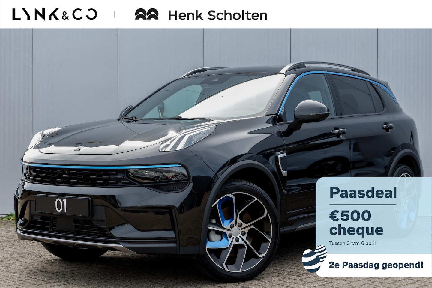 Lynk & Co 01 - 262PK | 360 graden camera | Zwarte hemel | Panoramadak | Elektrische bestuurdersstoel met - AutoWereld.nl
