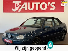 Volkswagen Golf Cabriolet - 2.0 Highline | LEDER| AUTOMAAT| CRUISE| AIRCO