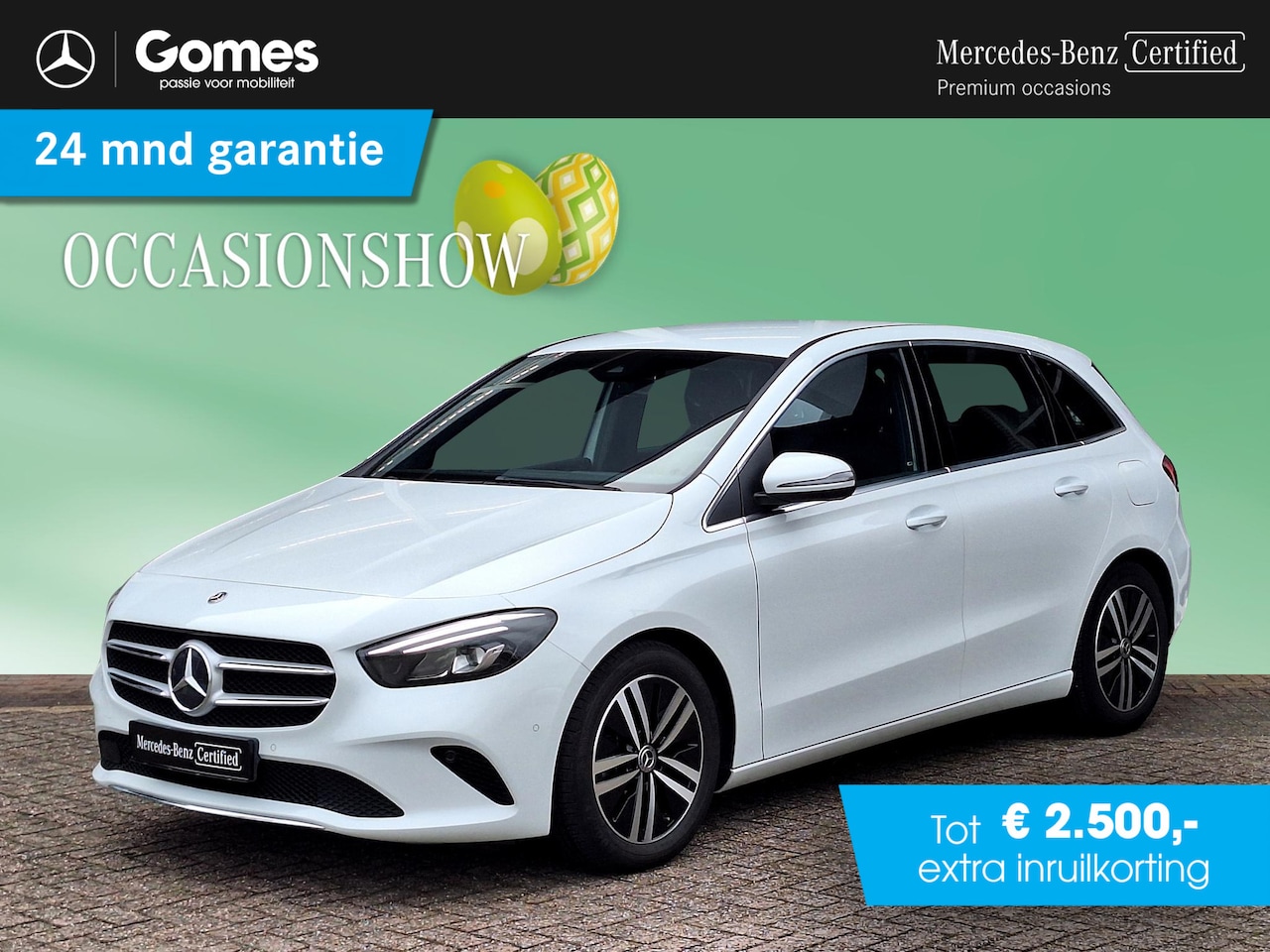 Mercedes-Benz B-klasse - 200 Luxury Line | Automaat | Trekhaak | Achteruitrijcamera | Stoelverwarming | Spoorassist - AutoWereld.nl