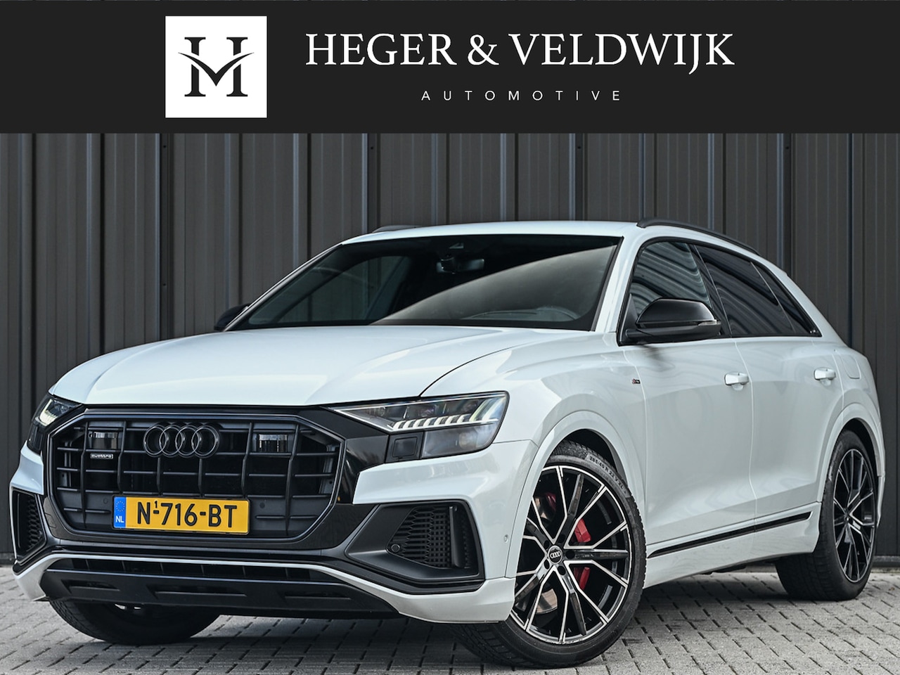 Audi Q8 - 55 TFSI e quattro Pro Line | S-Seats | B&O Sound | Head-Up | Night vision | Luchtvering | - AutoWereld.nl