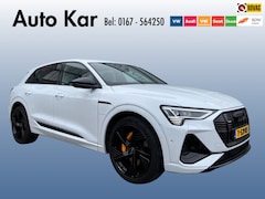 Audi e-tron - 50 quattro S- edition 71 kWh SOH 100% Black pakket Panorama dak Head up Top view camera