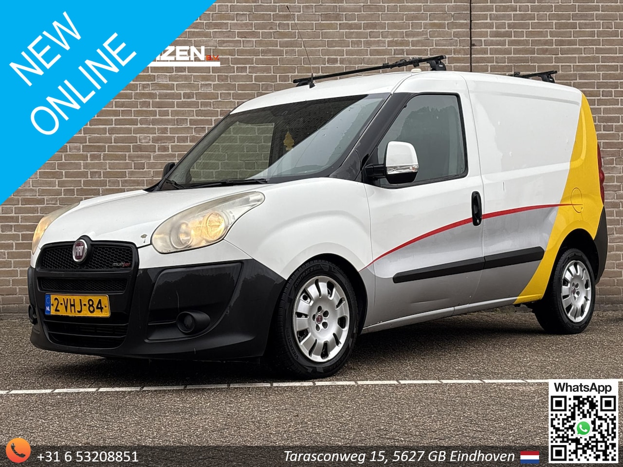 Fiat Doblò Cargo - 1.3 MultiJet Actual | € 1.950,- NETTO! | PDC | - AutoWereld.nl