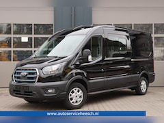 Ford E-Transit - L3H2 68 kWh l DUBBEL CABINE l 2X SCHUIFDEUR l 360 CAMERA l PARKEERHULP