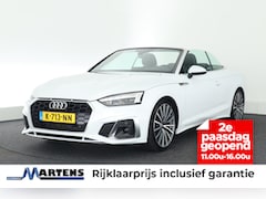 Audi A5 Cabriolet - 35 TFSI 150pk S edition Nekverwarming Stoelverwarming Leder Virtual Cockpit Matrix Led 2x