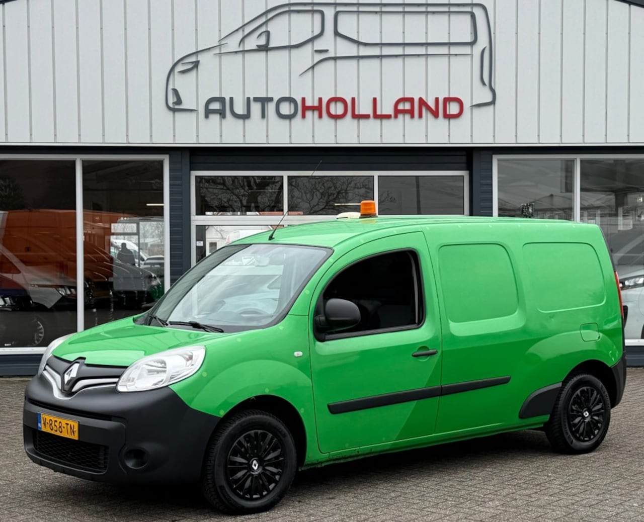 Renault Kangoo - 1.5 DCI 66KW 90PK MAXI EURO 6 AIRCO/ CRUISE CONTROL/ NAVIGATIE/ TREKHAAK/ 100% DEALERONDER - AutoWereld.nl