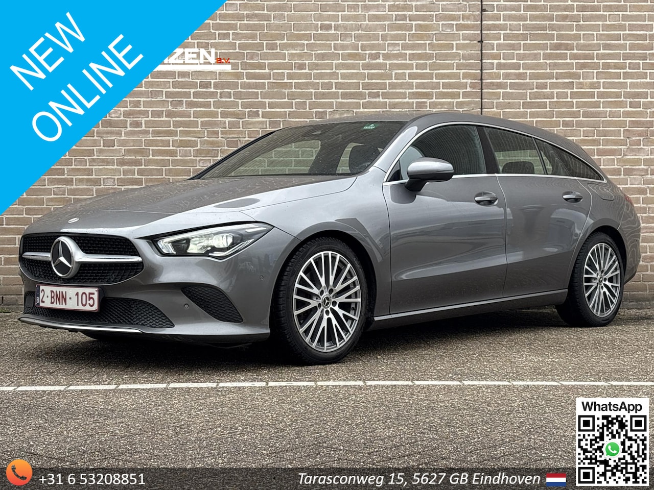 Mercedes-Benz CLA-klasse Shooting Brake - 180 d Business Solution Automaat | € 12.350,- NETTO! | Automaat | Leder | Sfeerverlichting - AutoWereld.nl