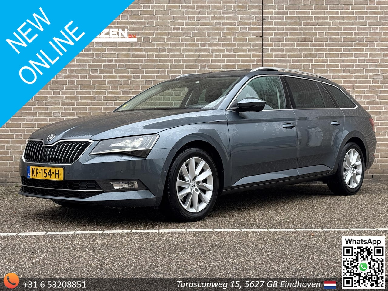 Skoda Superb Combi - 1.6 TDI Style Business | Pano | Navi | Climate | Cruise - AutoWereld.nl