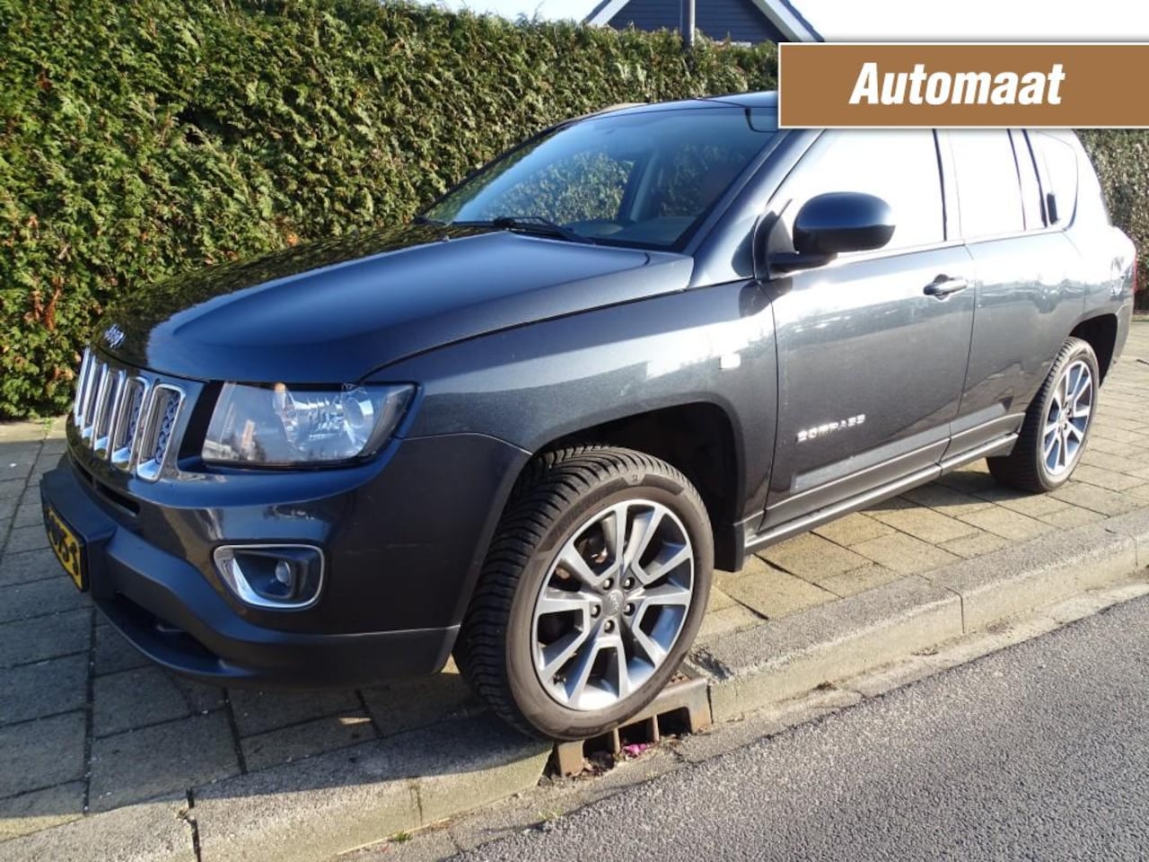 Jeep Compass - 2.0 LIMITED-Came-Navi-Trkh-Blth-Cruise-Leer - AutoWereld.nl