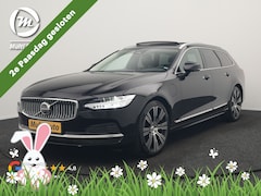 Volvo V90 - T8 AWD Inscription Exclusive PHEV 394pk Dealer O.H. | Panodak | Head Up | Adaptive Cruise