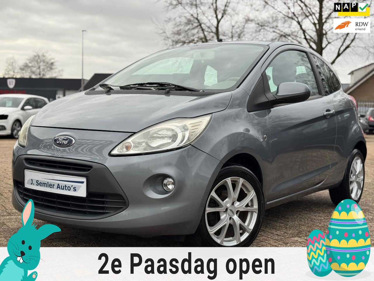 Ford Ka - 1.2 Titanium AIRCO NIEUWE APK APPLE PLAY - AutoWereld.nl