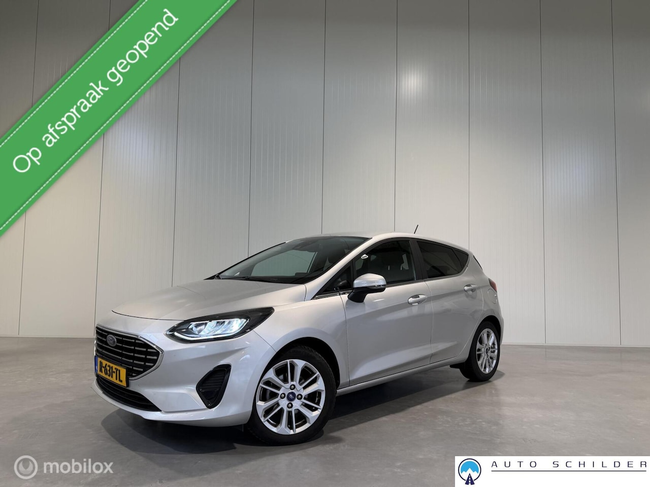 Ford Fiesta - 1.0 EcoBoost Hybrid Titanium X 1.0 EcoBoost Hybrid Titanium X, Navi|Led|Camera|Cruise|Pdc|1 eigenaar - AutoWereld.nl