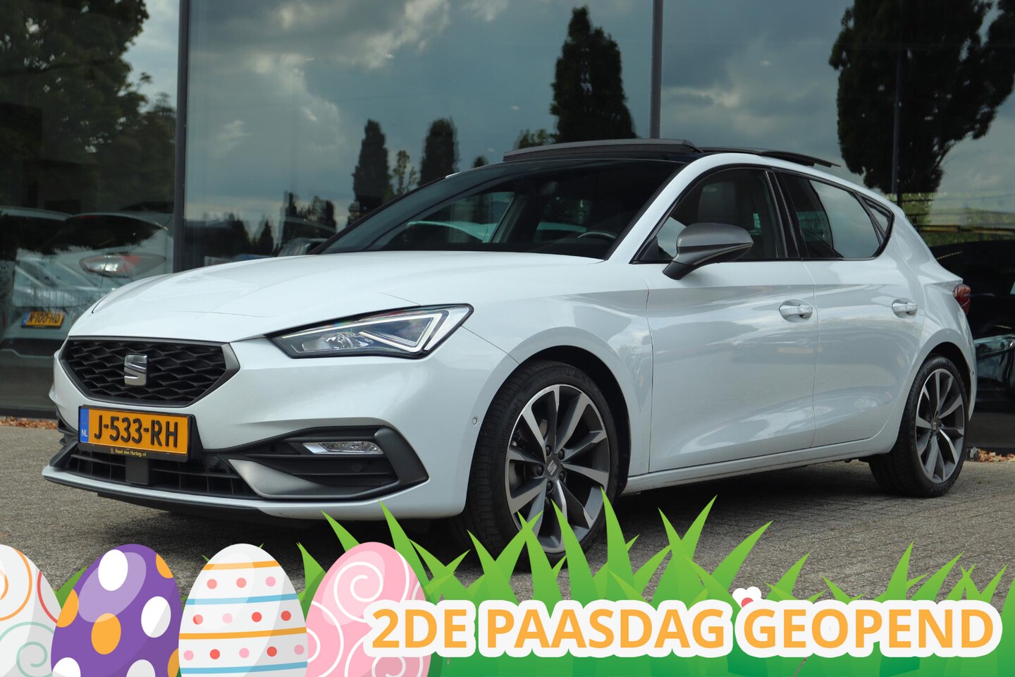 SEAT Leon - 1.5 TSI FR LAUNCH EDITION | PANO | VIRT. COCKPIT | LED | CAMERA | KEY-LESS | ACC | WINTERP - AutoWereld.nl