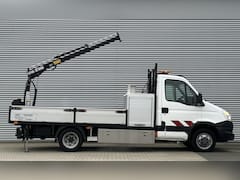 Iveco Daily - 50C14N 3.0 375 CNG Openlaadbak met kraan HIAB Topstaat