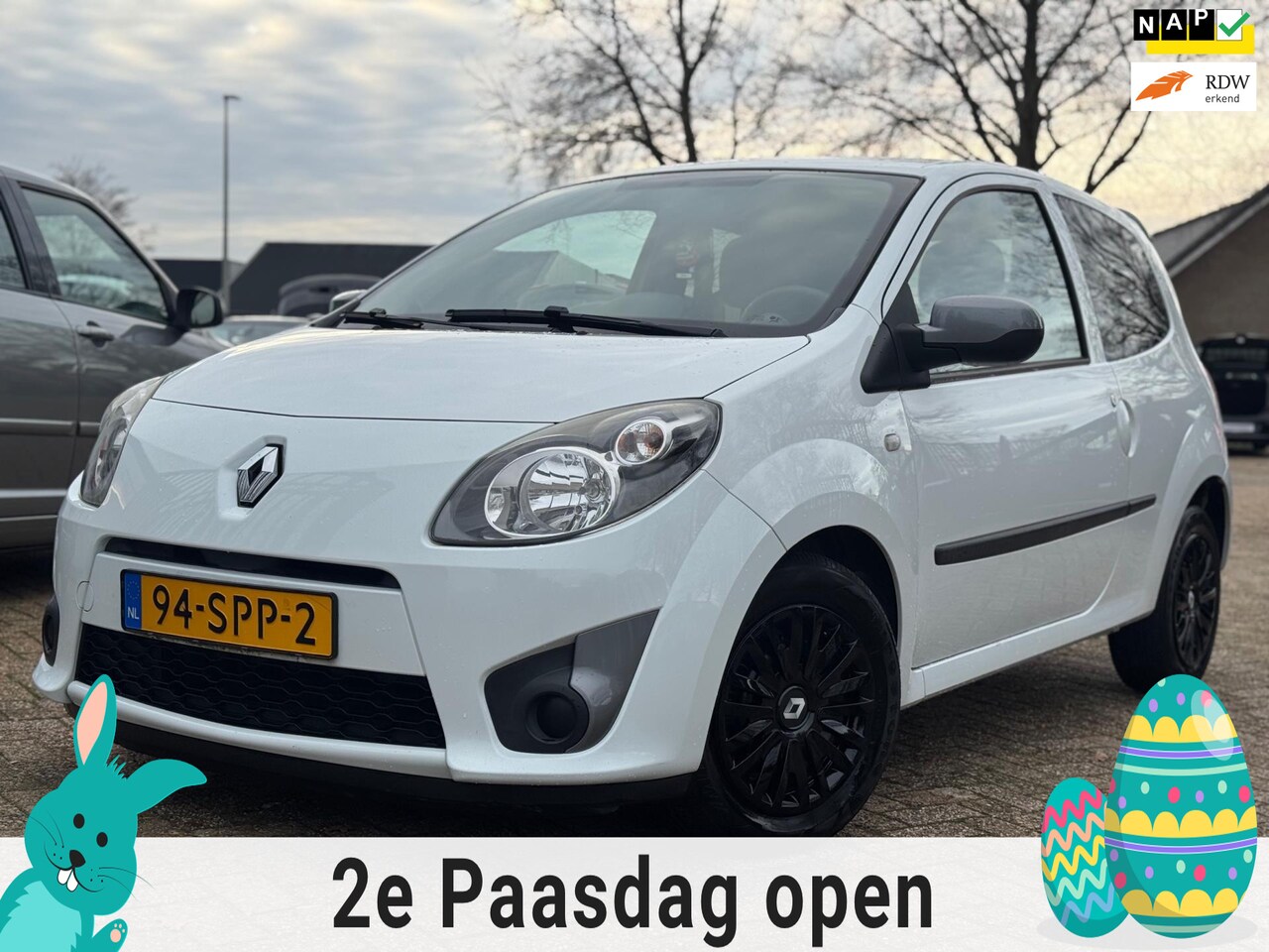 Renault Twingo - 1.2-16V Collection AIRCO NW.DRIEM APK NAP BLACK&WHITE - AutoWereld.nl