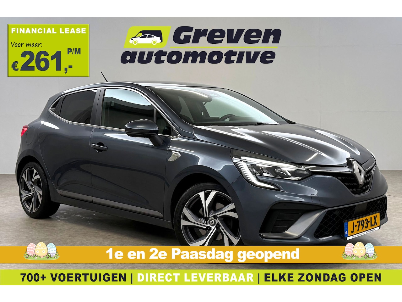 Renault Clio - 1.3 TCe R.S. Line | 131PK | Sfeer | Virtual | 360° | Clima | Carplay | Adap.Cruise | Keyle - AutoWereld.nl