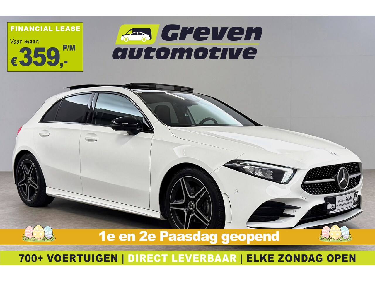 Mercedes-Benz A-klasse - 180 AMG | Pano | Virtual | Camera | Trekhaak | Cruise | Carplay | Stoelverw. | Navi | NAP - AutoWereld.nl