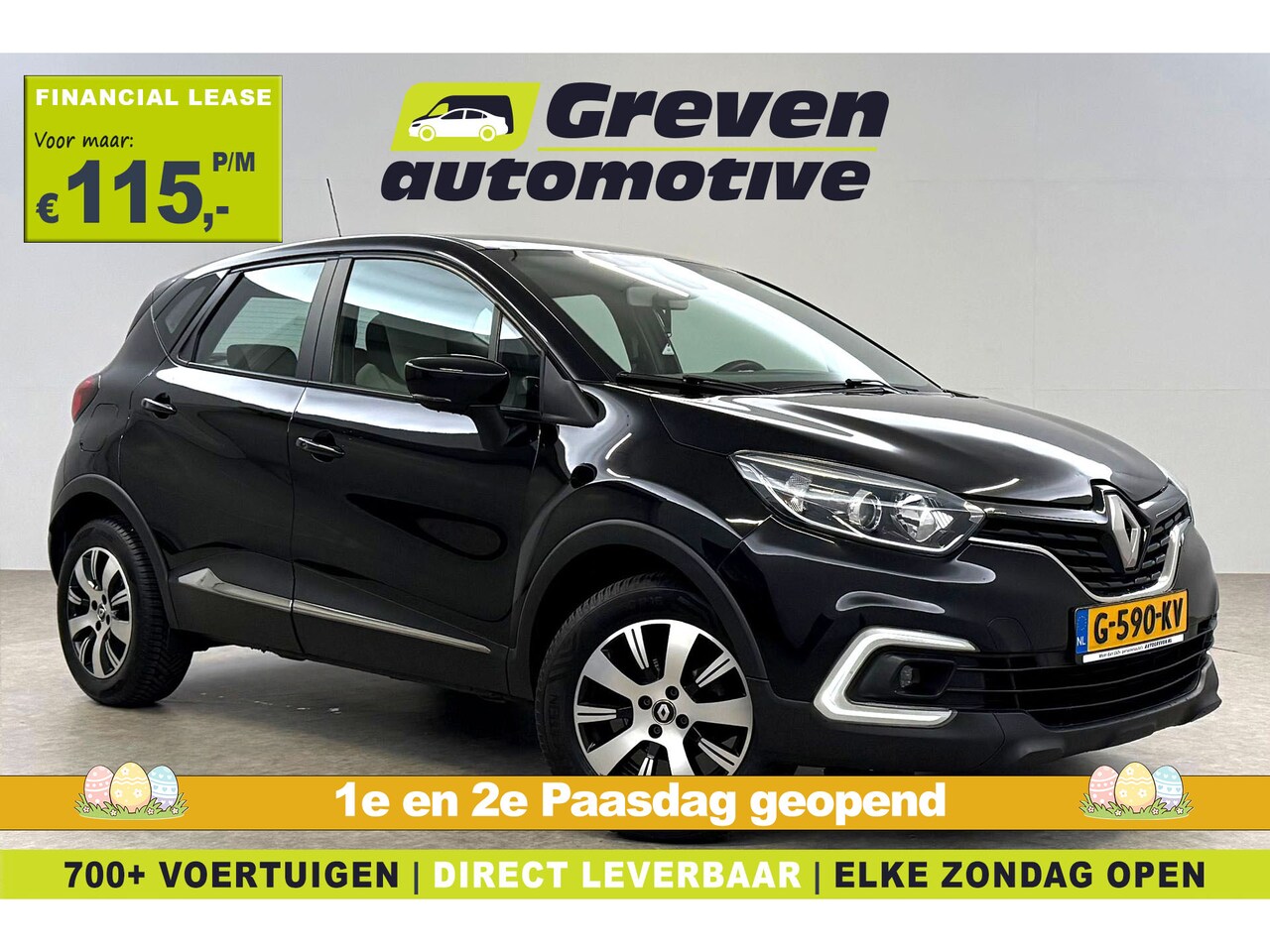 Renault Captur - 0.9 TCe Limited | Clima | Cruise | LED | Keyless | Parkeersens. - AutoWereld.nl