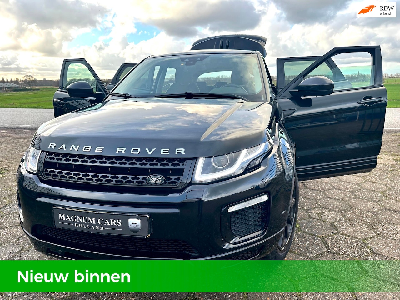 Land Rover Range Rover Evoque - 2.0 TD4 HSE Dynamic AUTOMAAT PANORAMA LEDER NAVI SCHERM - AutoWereld.nl