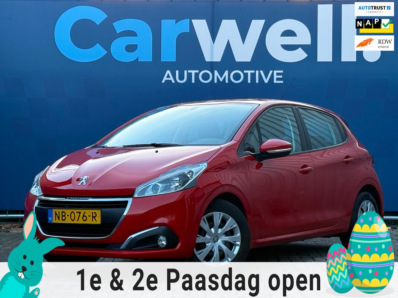 Peugeot 208 - 1.2 PureTech Blue Lion Navi,Cruise,Airco,PDC,ElektrischeRamen,N.A.P!Apk tot 03-01-2027! - AutoWereld.nl