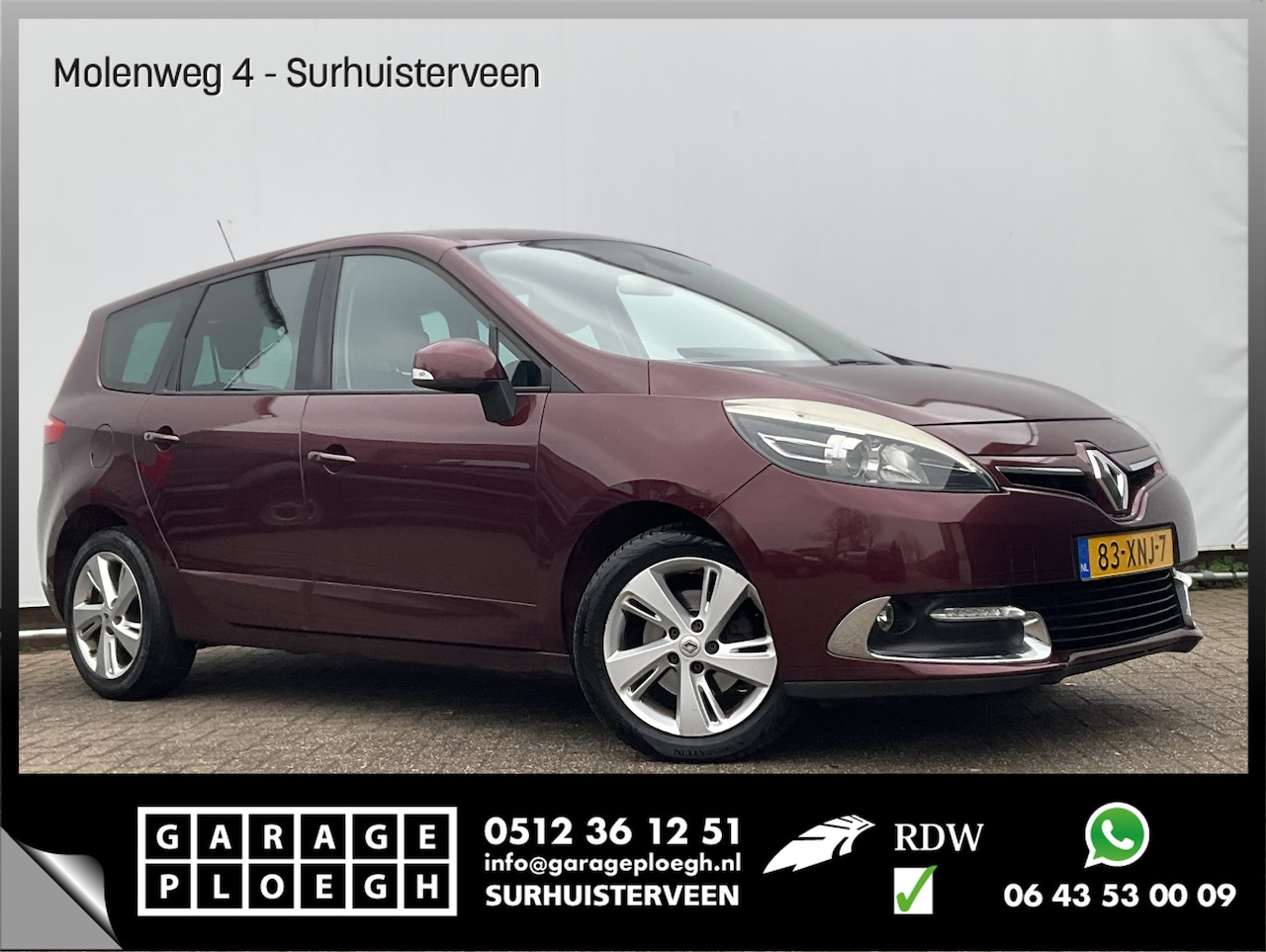 Renault Grand Scénic - 1.4 TCe Expression NAVI Cruise Airco Bluetooth Voll.Onderhouden! - AutoWereld.nl