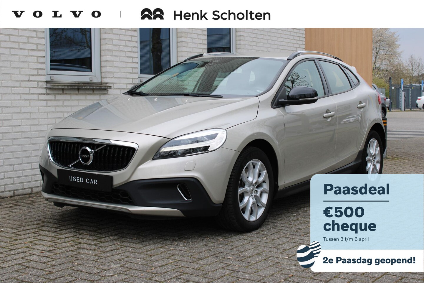 Volvo V40 Cross Country - T3 Nordic+ Automaat | 100% Dealeronderhouden | 1e Eigenaar | Trekhaak | Stoelverwarming | - AutoWereld.nl