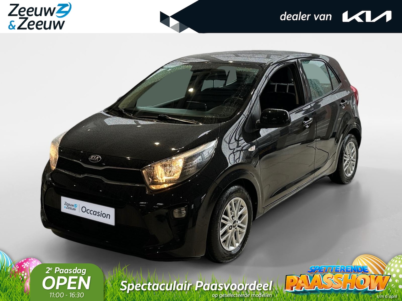 Kia Picanto - 1.0i DynamicLine Automaat | 1e Eigenaar | Dealer onderhouden | Apple Carplay/Android Auto - AutoWereld.nl