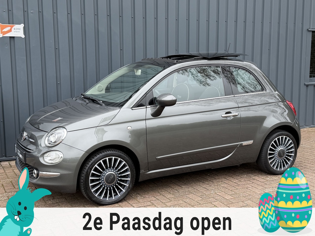 Fiat 500 - 1.2 Lounge AUTOMAAT!/ONDERHOUDEN!/APK!/NAVIGATIE!/ - AutoWereld.nl
