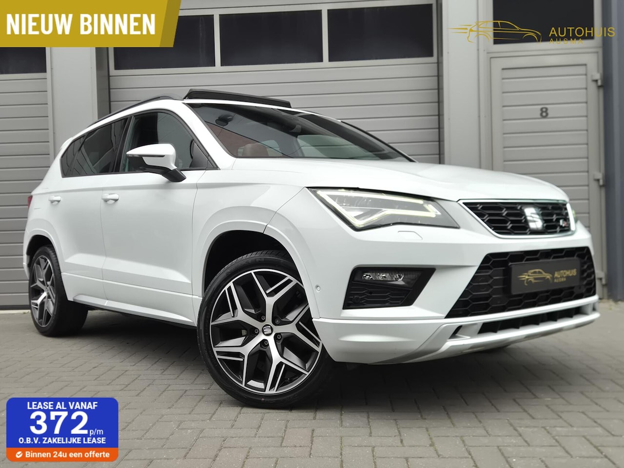SEAT Ateca - 2.0 TSI FR 4DRIVE Pano/Beats/Trekhaak/ACC/Camara/ - AutoWereld.nl