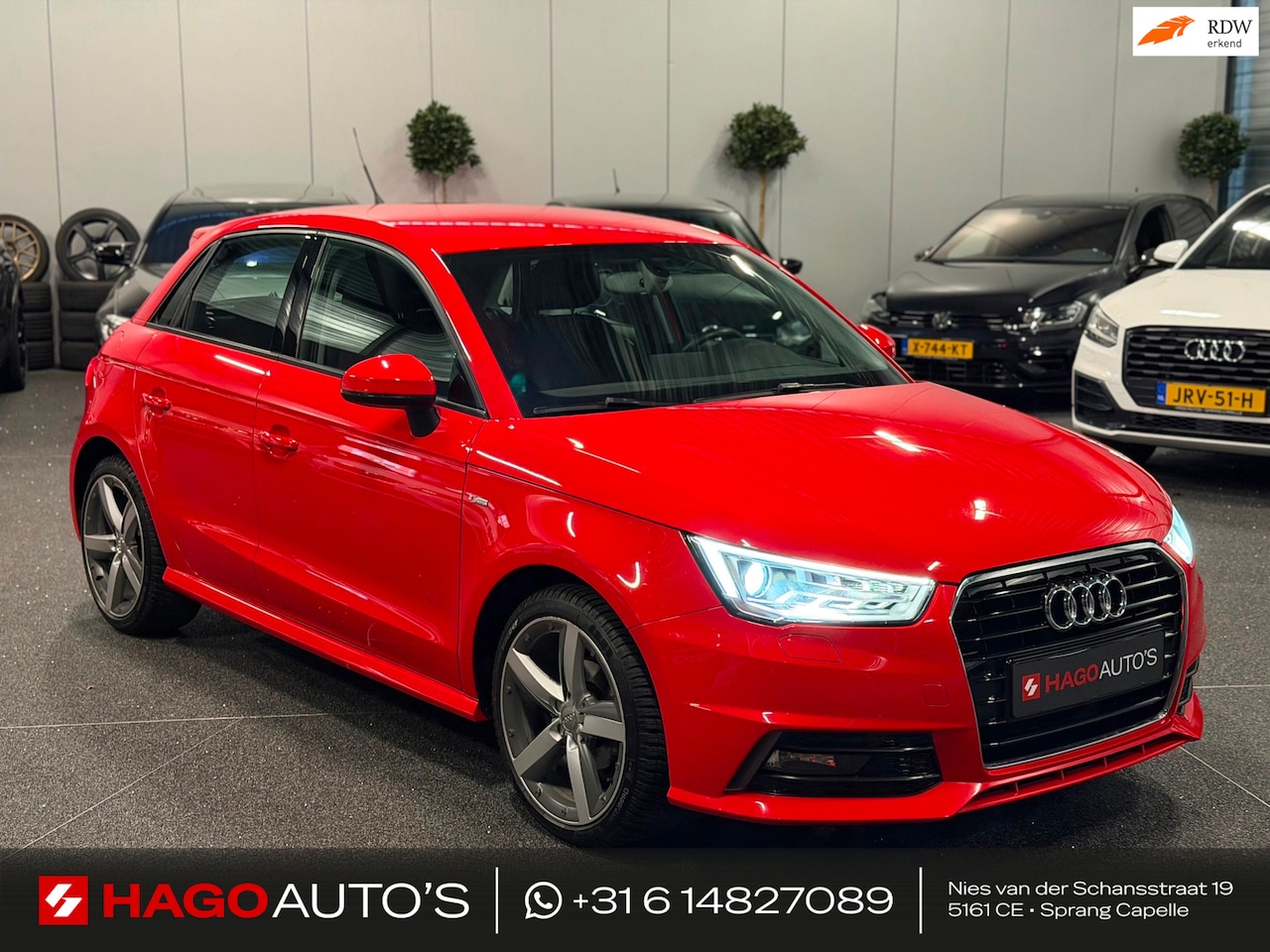 Audi A1 Sportback - 1.0 TFSI S-LINE/LED/NAVI/CRUISE/PDC/CLIMATE/STOELVERW - AutoWereld.nl
