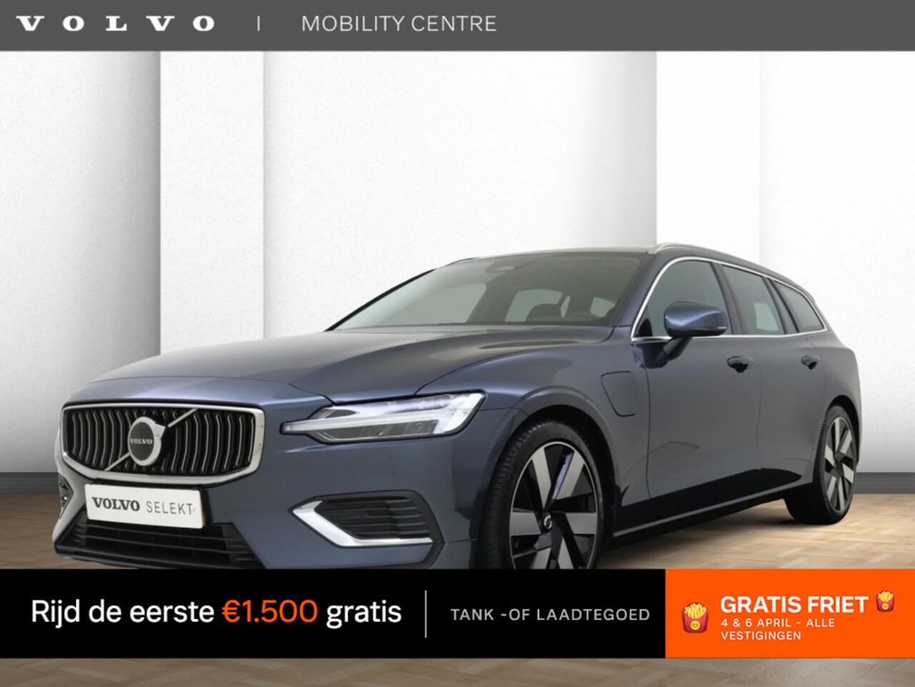 Volvo V60 - T6 Essential Bright | Stoelverwarming | Dodehoekdetectie | - AutoWereld.nl