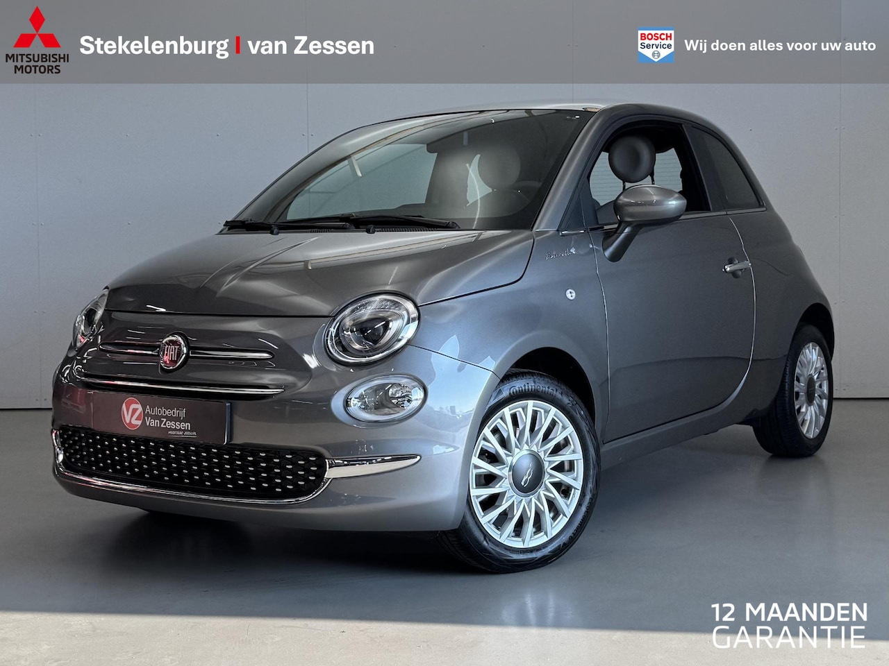 Fiat 500 - 1.0 Hybrid Dolcevita | Panoramadak | Leder | Clima | Cruise | App Connect | Rijklaarprijs - AutoWereld.nl