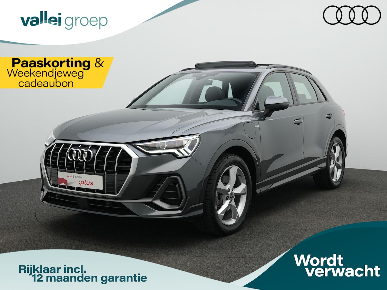 Audi Q3 - 45 TFSI e 245 pk S-Line | Panoramadak | Leder/alcantara | Achteruitrijcamera | Adaptive Cr - AutoWereld.nl