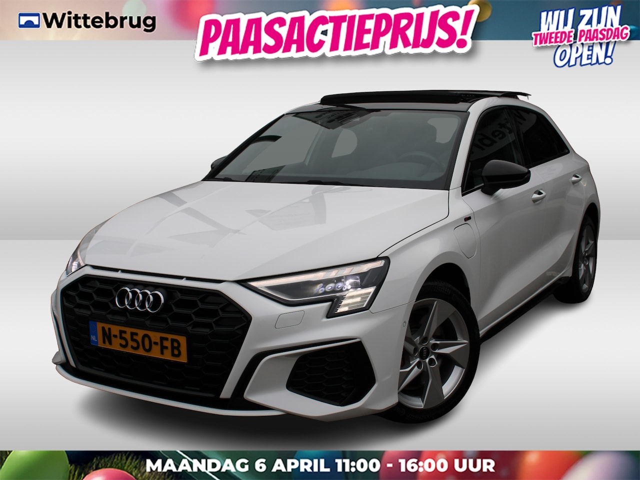 Audi A3 Sportback - 45 TFSI 245pk S edition Competition / Panorama dak / Matrix LED / Leder / LM 17'' / App Co - AutoWereld.nl
