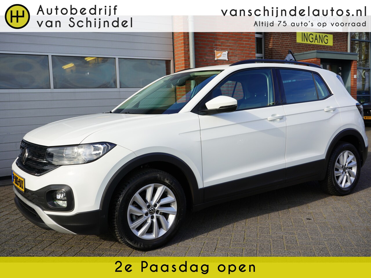 Volkswagen T-Cross - 1.0 TSI LIFE BUSINESS ORIGINEEL NEDERLANDS KEURIGE STAAT CAMERA NAVIGATIE ANDROID/APPLECAR - AutoWereld.nl