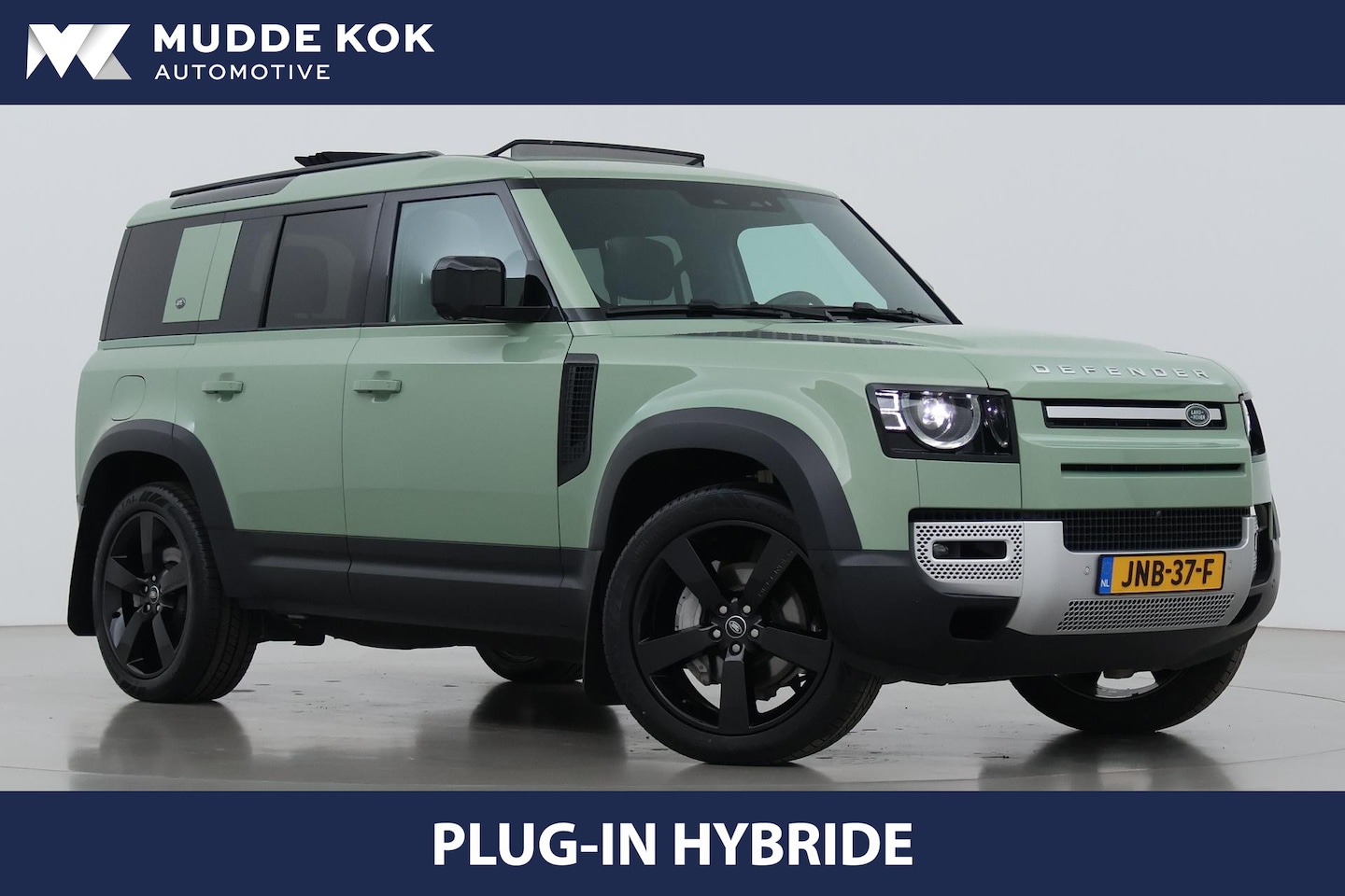 Land Rover Defender 110 - P400e 75th Edition | Canvas Vouwdak | ACC | Head-Up | 360° Camera | Luchtvering | BLIS - AutoWereld.nl