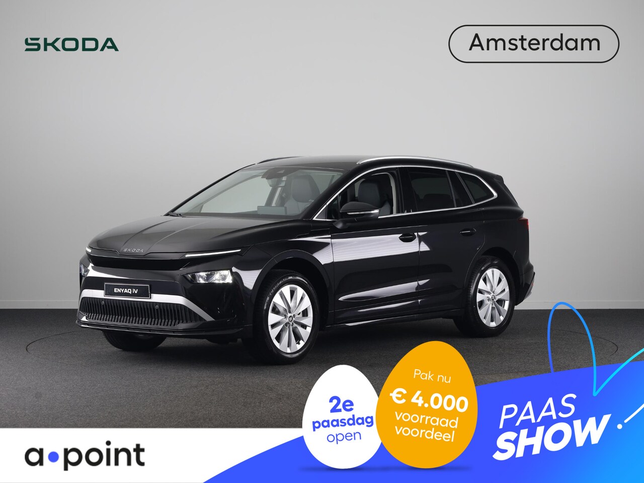 Skoda Enyaq iV - 60 Selection 204pk | Adptive Cruise Control | Blind Spot | Carplay - AutoWereld.nl
