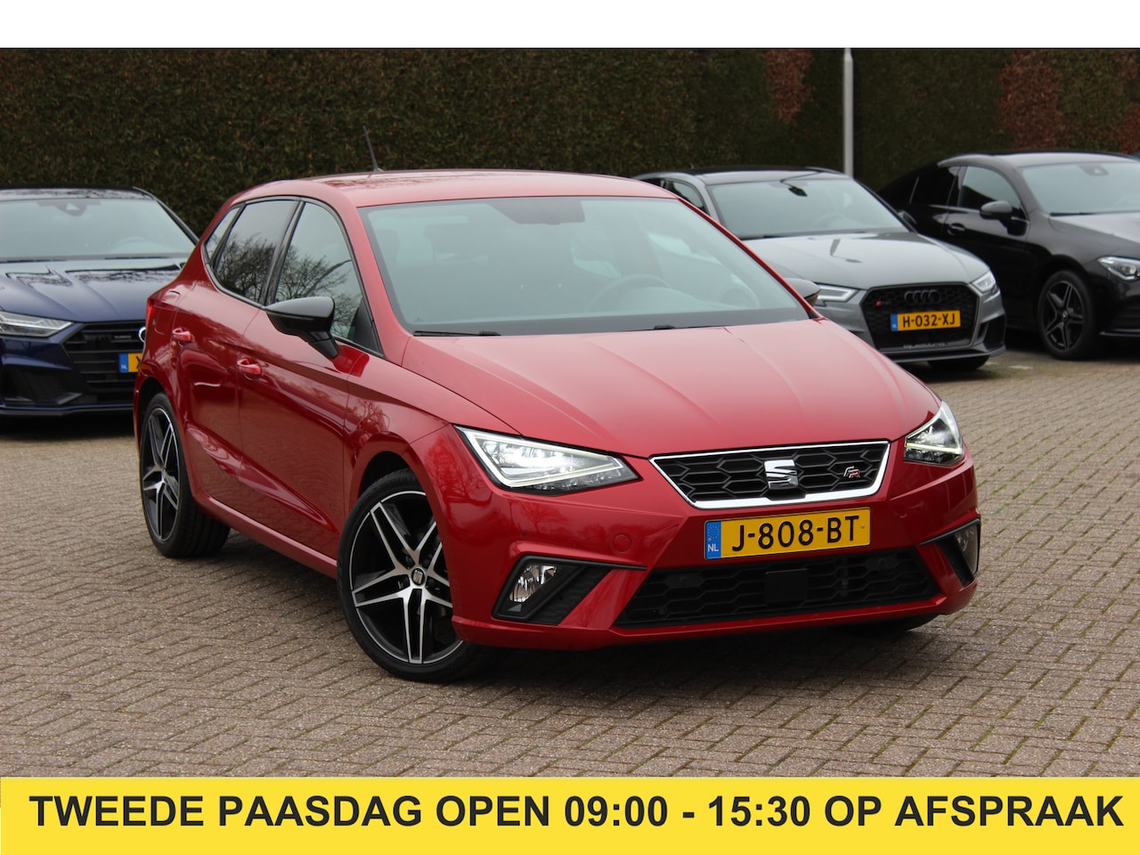 SEAT Ibiza - 1.0 TSI FR Business Intense / Camera / CarPlay / Keyless / 18'' / DAB / Stoelverwarming / - AutoWereld.nl