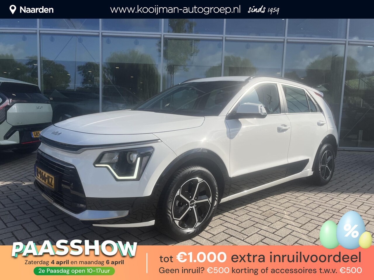 Kia Niro - 1.6 GDi Hybrid DynamicLine | Trekhaak | Navigatie | Apple CarPlay/Android Auto | Achteruit - AutoWereld.nl