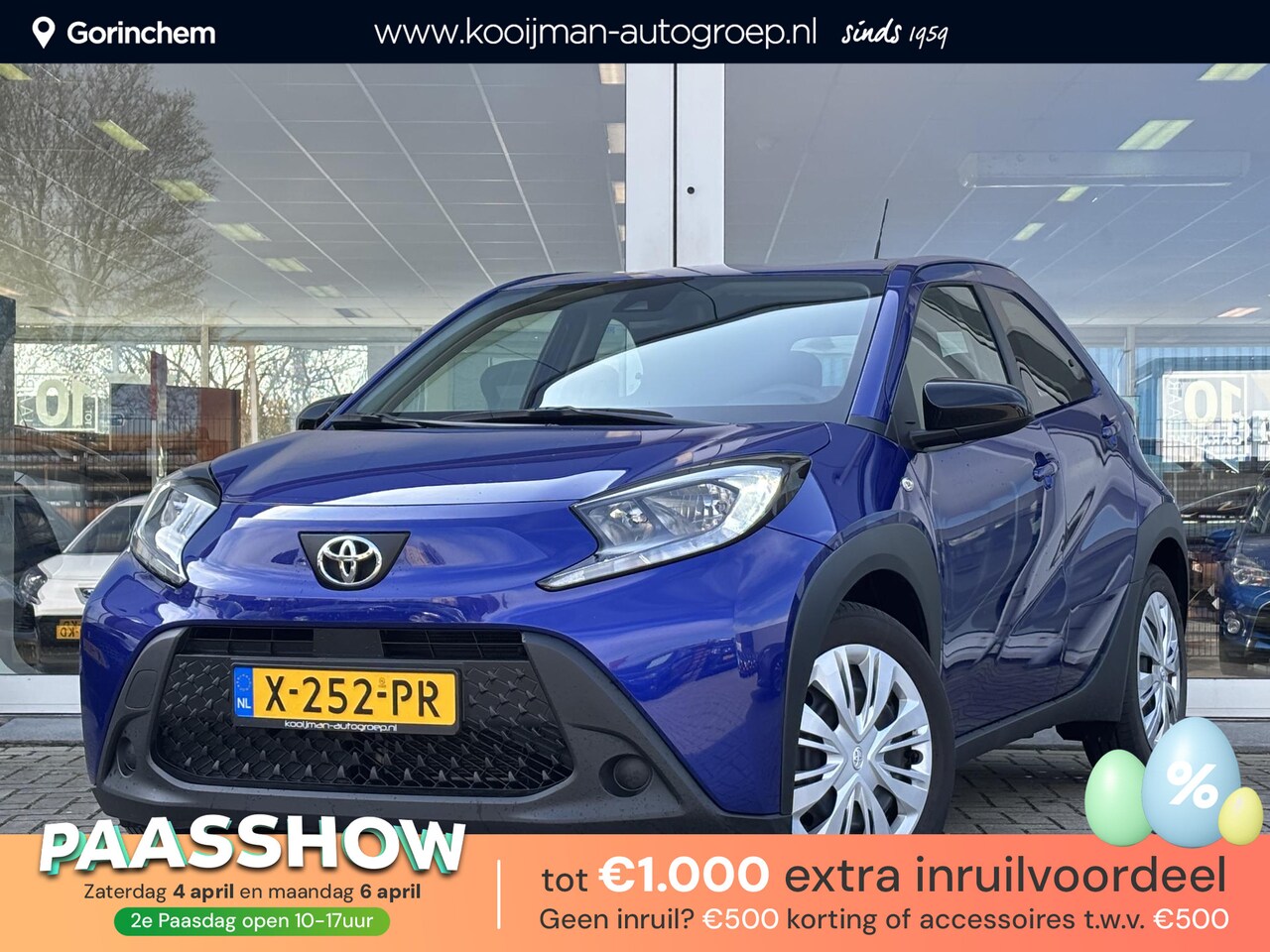 Toyota Aygo X - 1.0 VVT-i MT play 1.0 VVT-i MT Play - AutoWereld.nl
