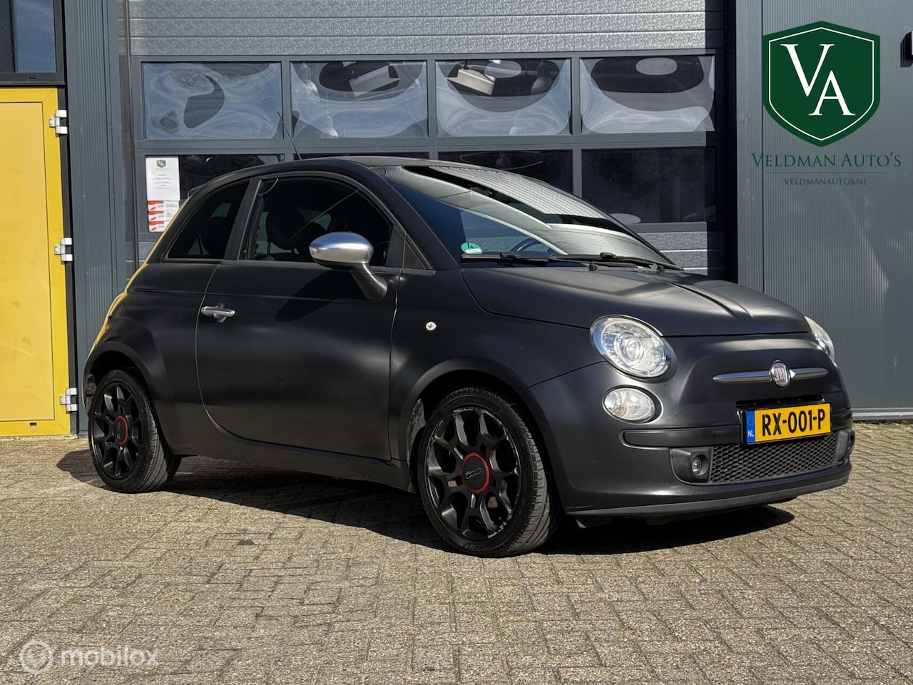 Fiat 500 - 0.9 TwinAir Blackjack | Airco | Sportief - AutoWereld.nl