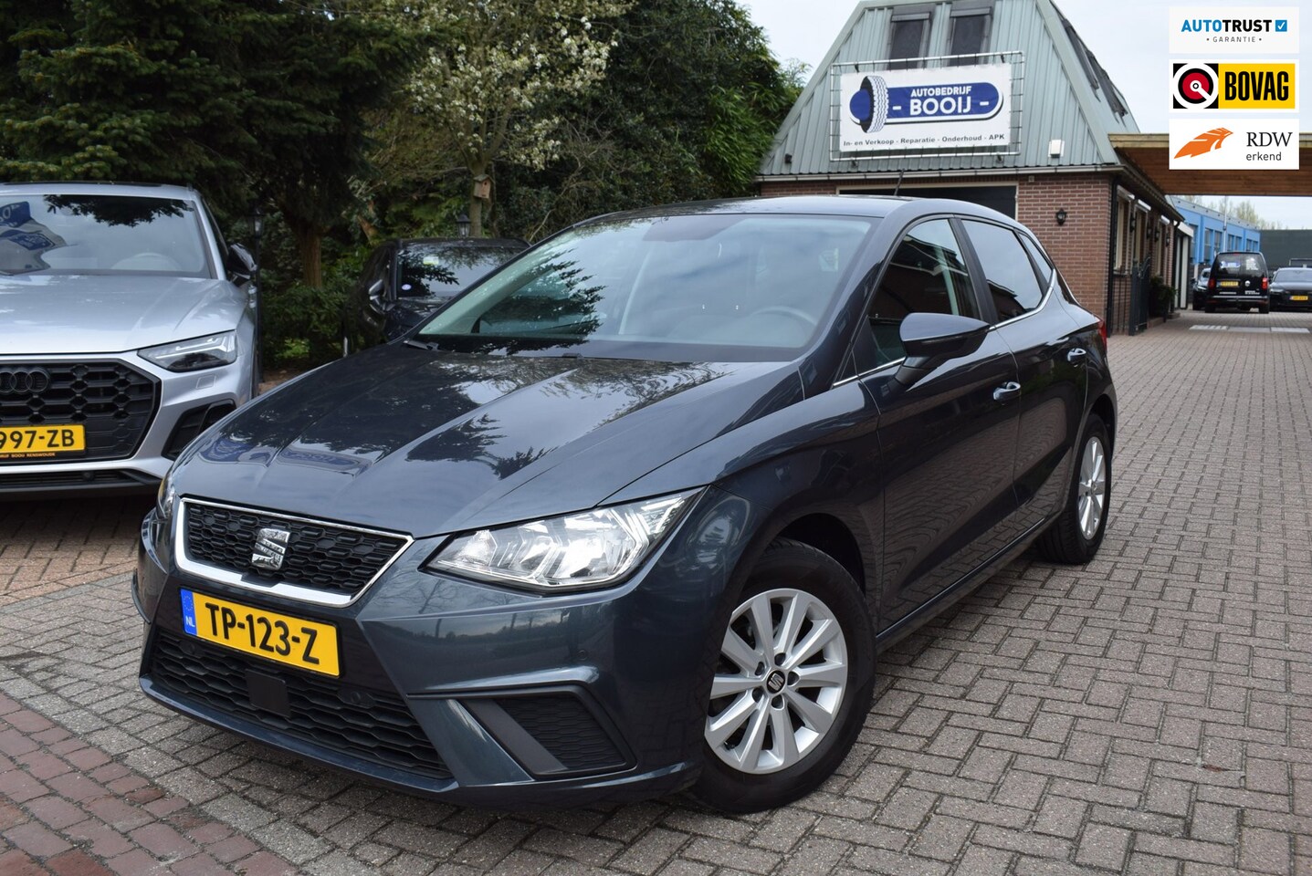 SEAT Ibiza - 1.0 TSI Style Business Intense NAVI/CRUISE/AIRCO-ECC 2 ZONES/NL-AUTO/CAMERA/CARPLAY/PDC V+ - AutoWereld.nl