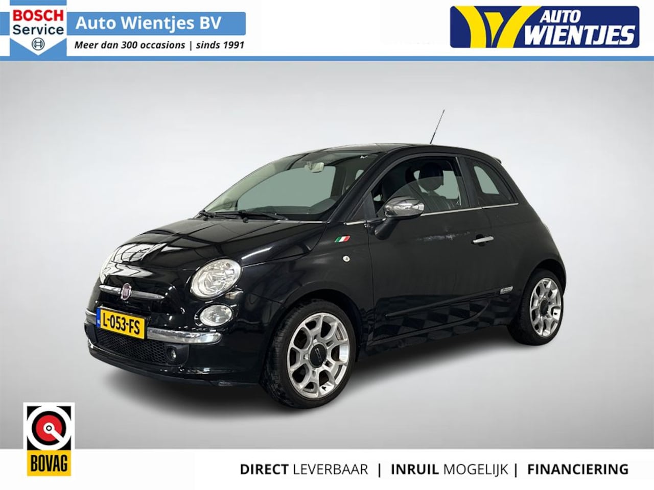 Fiat 500 - 1.2 Sport | Airco | Leer | Export - AutoWereld.nl