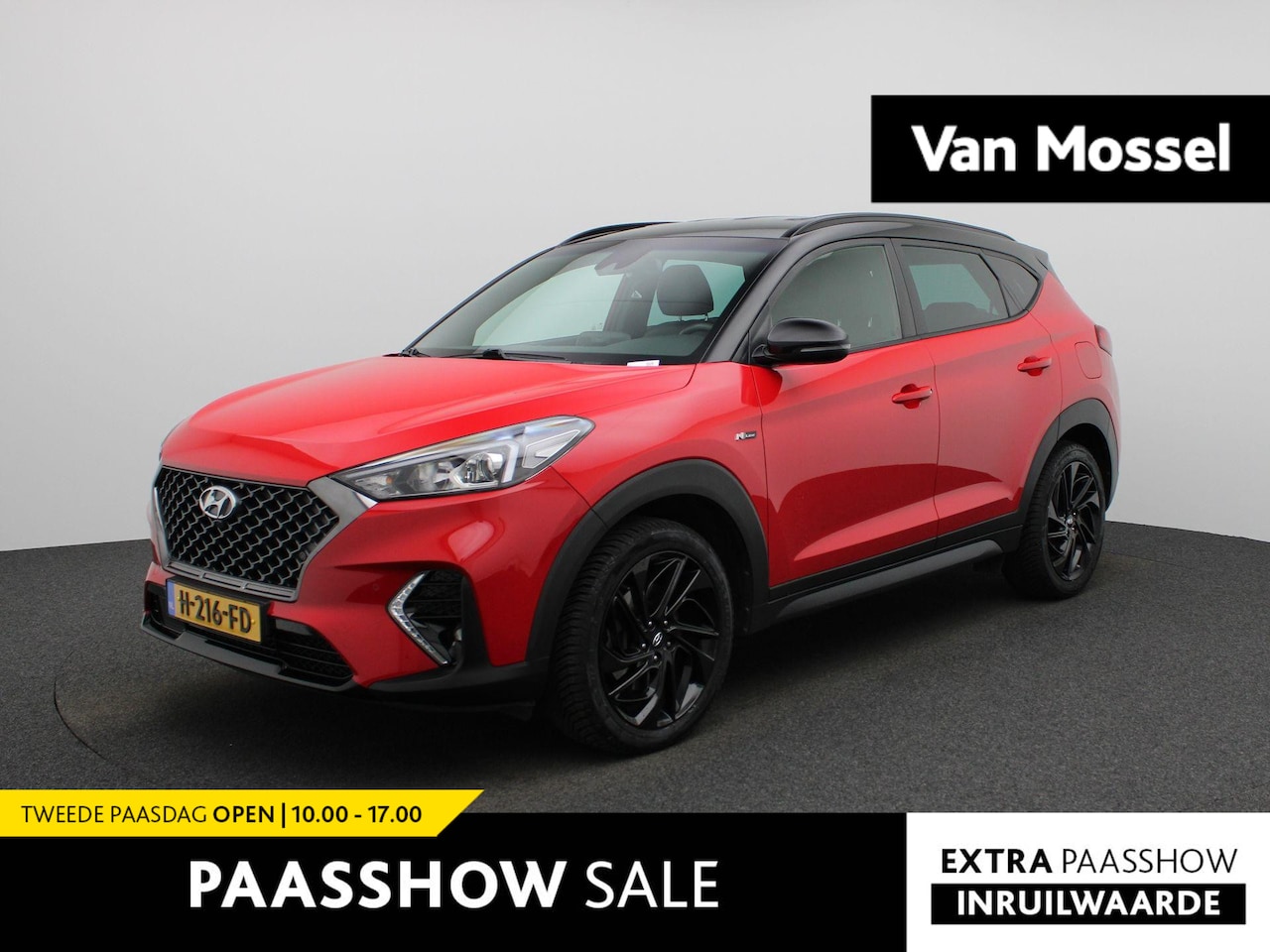 Hyundai Tucson - 1.6 T-GDI N-Line | AUTOMAAT | TREKHAAK | 360 CAMERA | STOELVERWARMING | NAVIGATIE | SPORTS - AutoWereld.nl