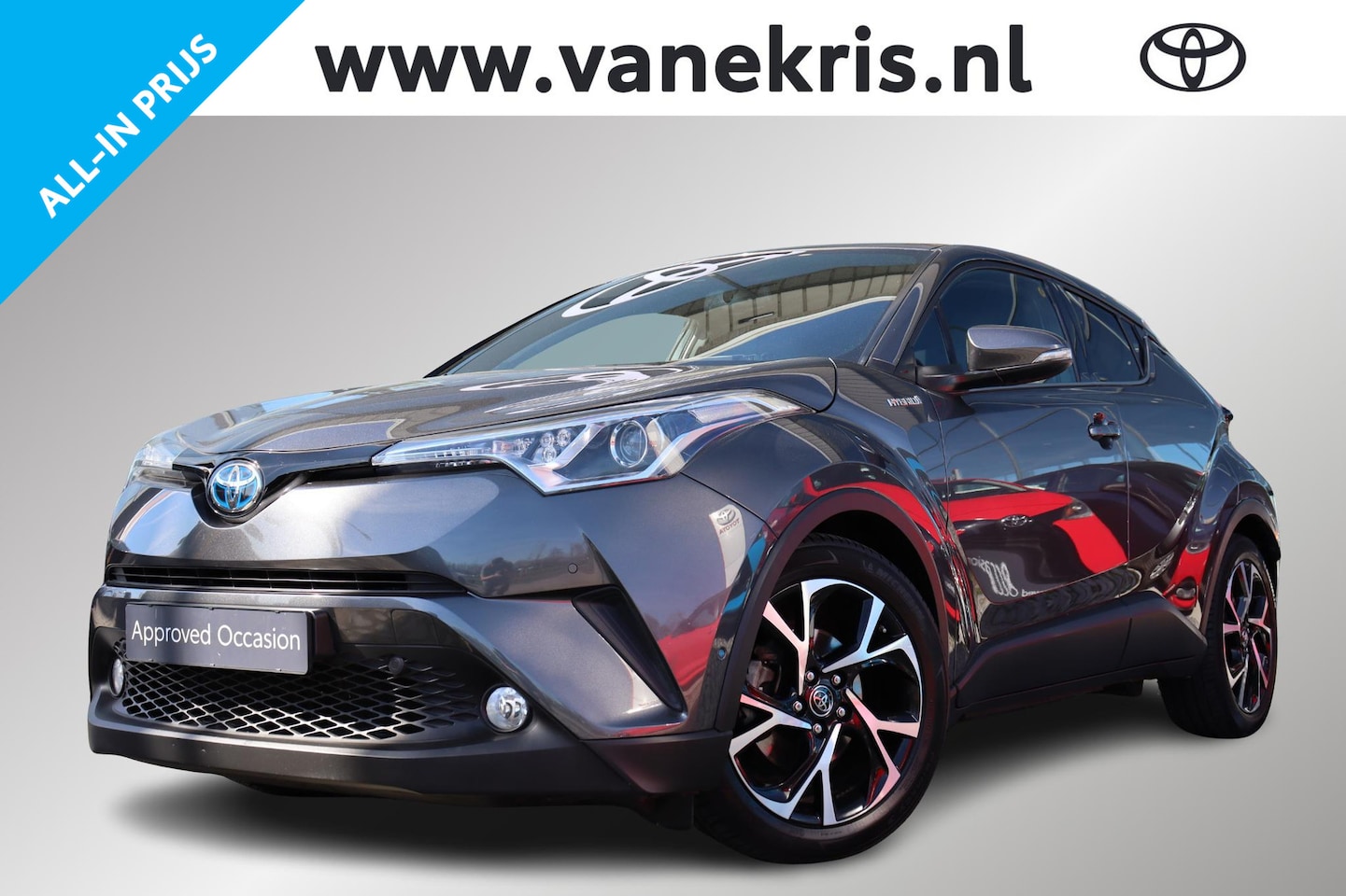 Toyota C-HR - 1.8 Hybrid Style 1.8 Hybrid Style, Bearlock, Leder, JBL Audio, BSM, Bluetooth. - AutoWereld.nl