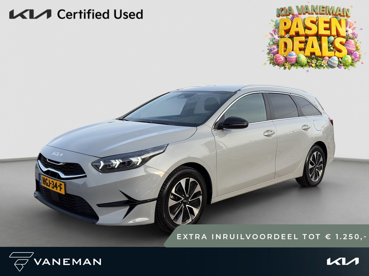 Kia Cee'd Sportswagon - Ceed 1.0 T-GDi MHEV Design Edition Automaat | Tot € 1.250,- extra inruil tijdens dit Paasw - AutoWereld.nl