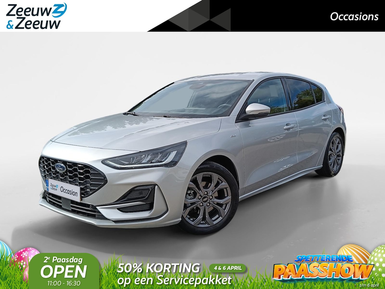 Ford Focus - 1.0 EcoBoost Hybrid ST Line X | Stoelverwarming | Camera | Navi - AutoWereld.nl