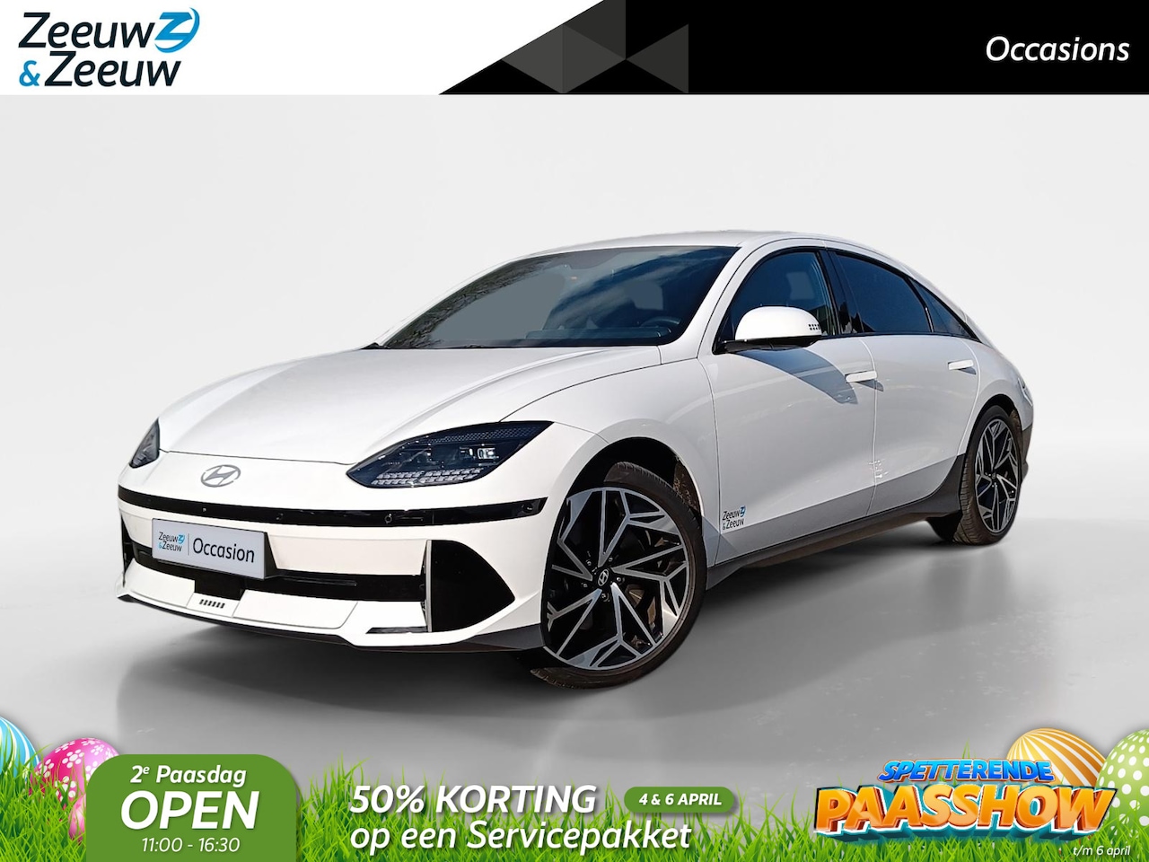 Hyundai IONIQ 6 - Lounge 77.4 kWh | FULL OPTIONS | ZEER NETTE AUTO! | GROOT ACCUPAKKET - AutoWereld.nl