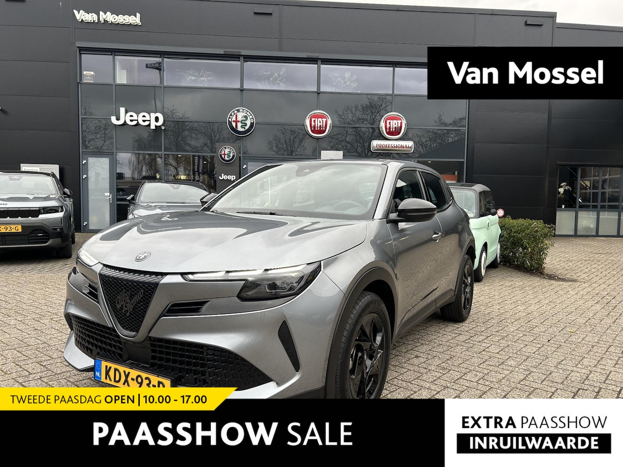 Alfa Romeo Junior - 1.2 Turbo Hybrid Ibrida | Apple carplay/Android Auto | Parkeersensoren | Cruise Control | - AutoWereld.nl