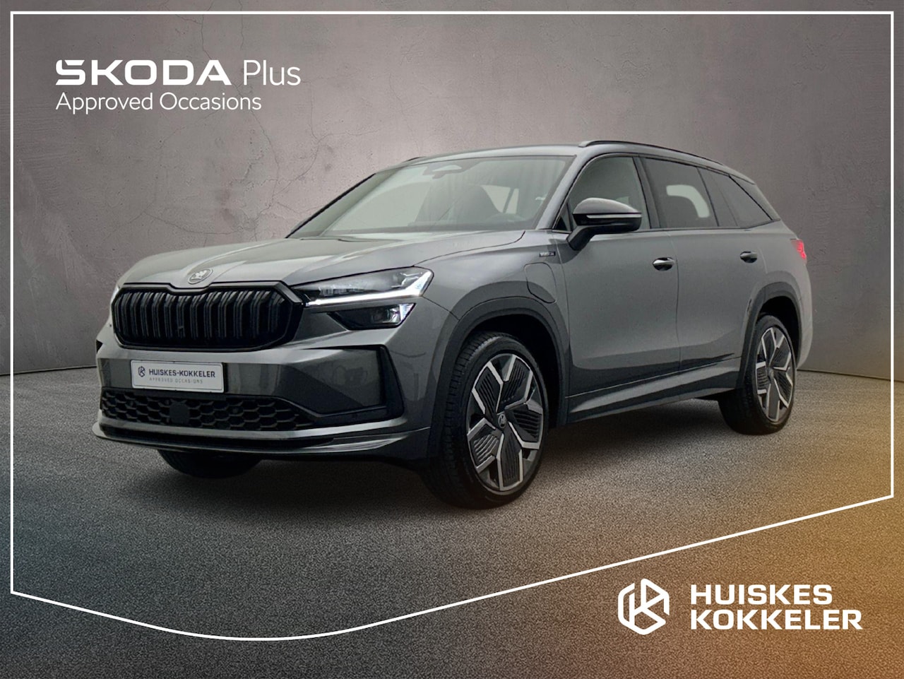 Skoda Kodiaq - Sportline Business 1.5 TSI PHEV 204pk DSG Automaat Adaptive cruise control, Navigatie, LED - AutoWereld.nl